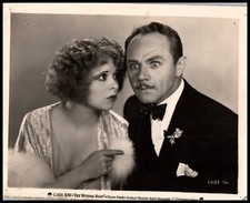 1930 CLARA BOW + RALPH FORBES WEDDING NIGHT PORTRAIT PARAMOUNT VINTAGE Photo 656