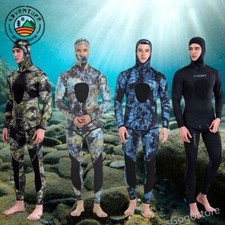 Mens Spearfishing Wetsuit 3/5mm Neoprene Wetsuit Perfect for Diving and Hunting