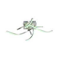 Deckenleuchte Deckenlampe Designlampe Smart Led Dimmer Fernbedienung L 69 Cm