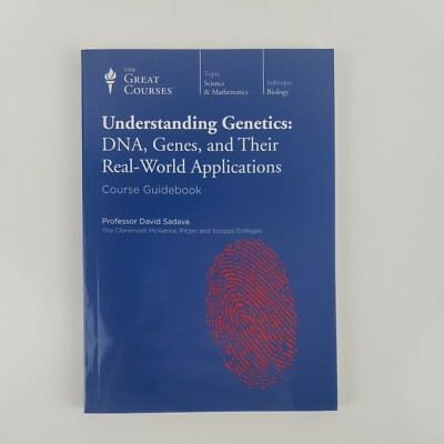 Great Courses Understanding Genetics: DNA, Genes Guidebook Only, 2008, No. 1533