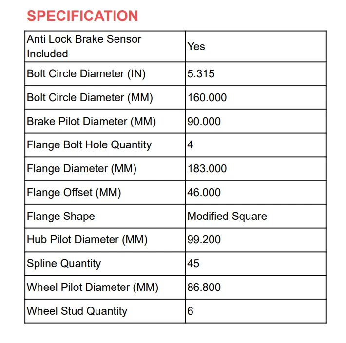 Par de cojinetes de cubo de rueda delantera 4x4 para Ford F-150 Expedition Navigator 2011-2014 Foto 3 de 4