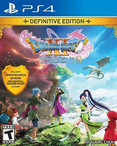 Dragon Quest XI S Echoes of an Elusive Age Definitive Edition - PS4 - Disk only.