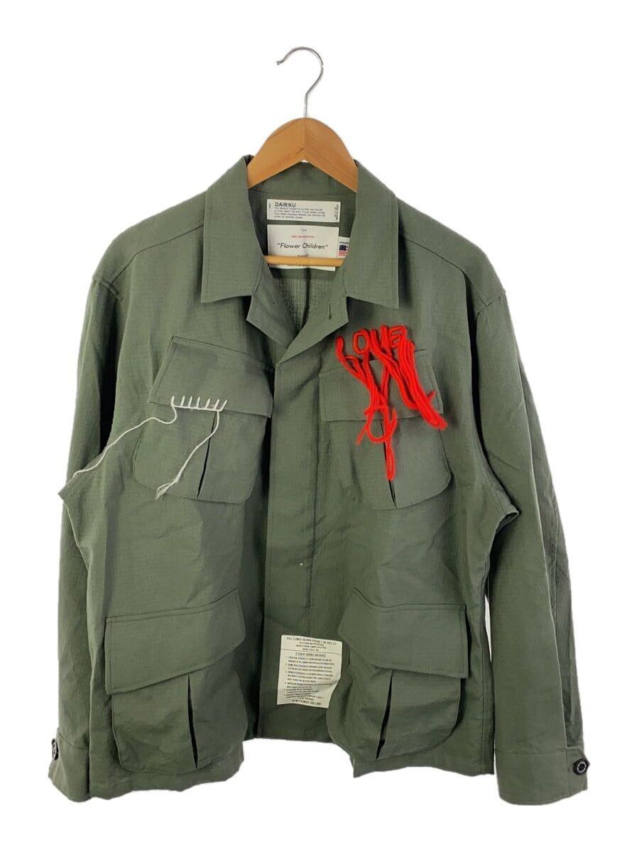 Giacca DAIRIKU altra lana ripstop fatica OMAGGIO kaki 21SS J 7 usata