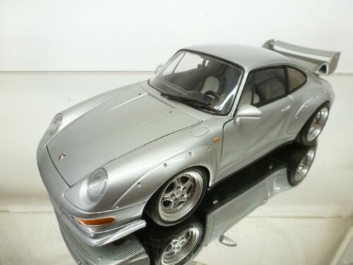 UT MODELS PORSCHE 911GT - SILVER 1:18 - VERY GOOD CONDITION - Picture 1 of 8