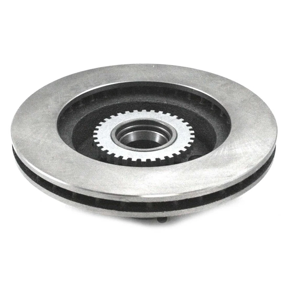 Conjunto de rotores de freno de disco delanteros y buje 2 piezas para Cadillac Brougham 1991 1992 Foto 2 de 3