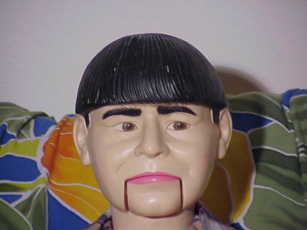 MOE HOWARD 3 Stooges 30" SemiProfessional Ventriloquist Dummy Horsman