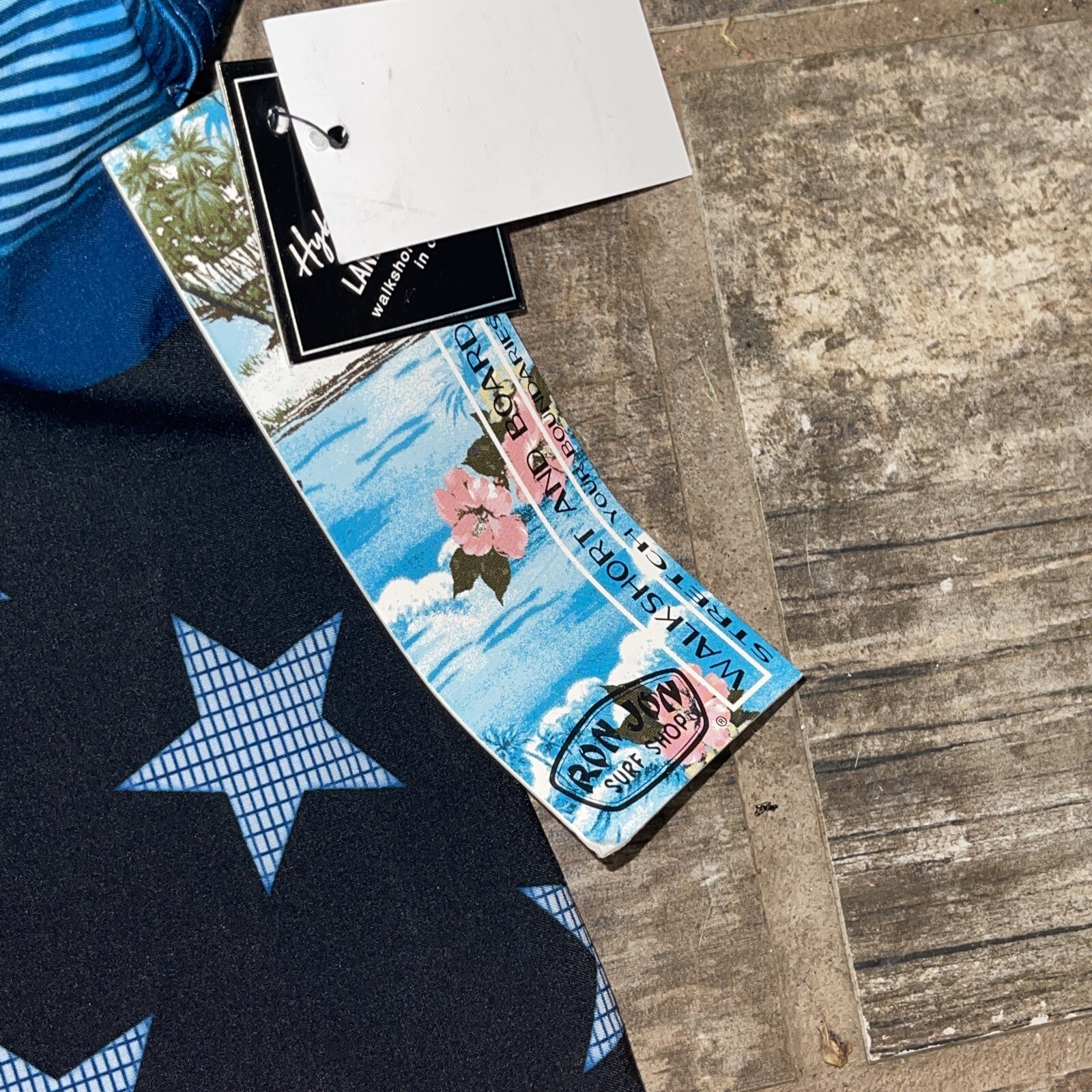 Ron Jon Surf Shop Board Shorts Size 32 Cargo Pocket USA FLAG eBay