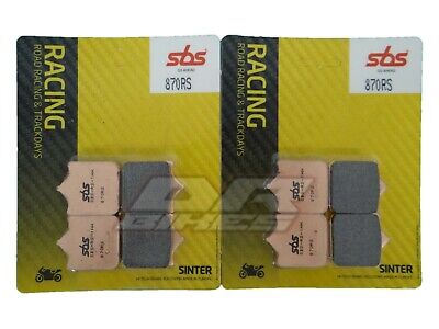 SBS Race Racing Sinter Track Front Brake Pads for BMW S1000RR 2009-2018 NEW 