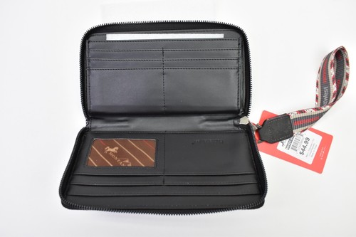 Montana West Boho Ethno Kunstdruck Geldbörse - Schwarz MW01-W006BK - Bild 3 von 4