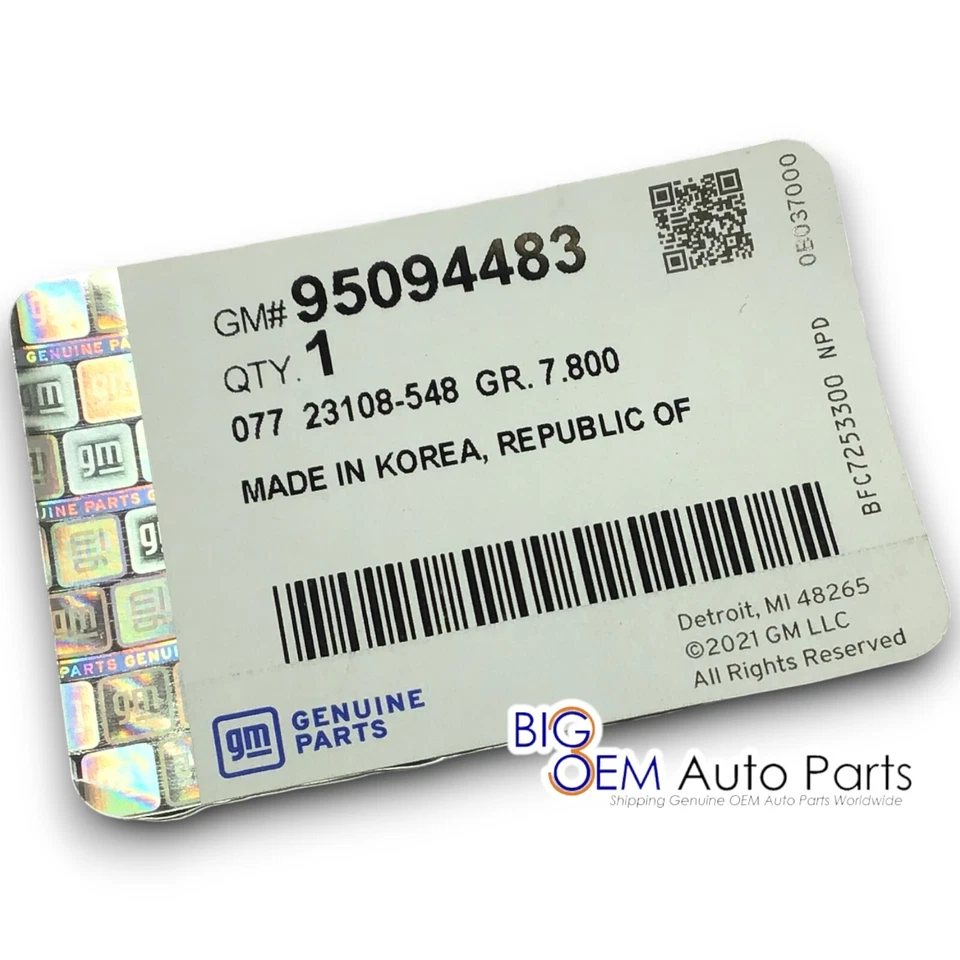 Suporte de montagem de placa dianteira Chevrolet Cruze 2011 - 2014 fabricante de equipamento original 95094483 - Imagem 3 de 4