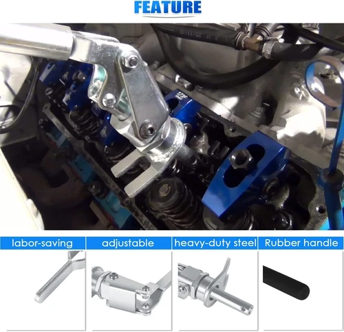 Valve Spring Compressor for 3/8" and 7/16" Stud Mount Rocker 66784 - Imagen 18 de 18