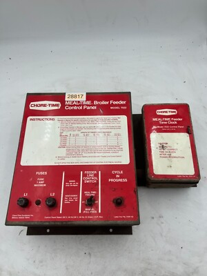 Chore Time Meal Time Brolier Feeder Control Panel Model 7022