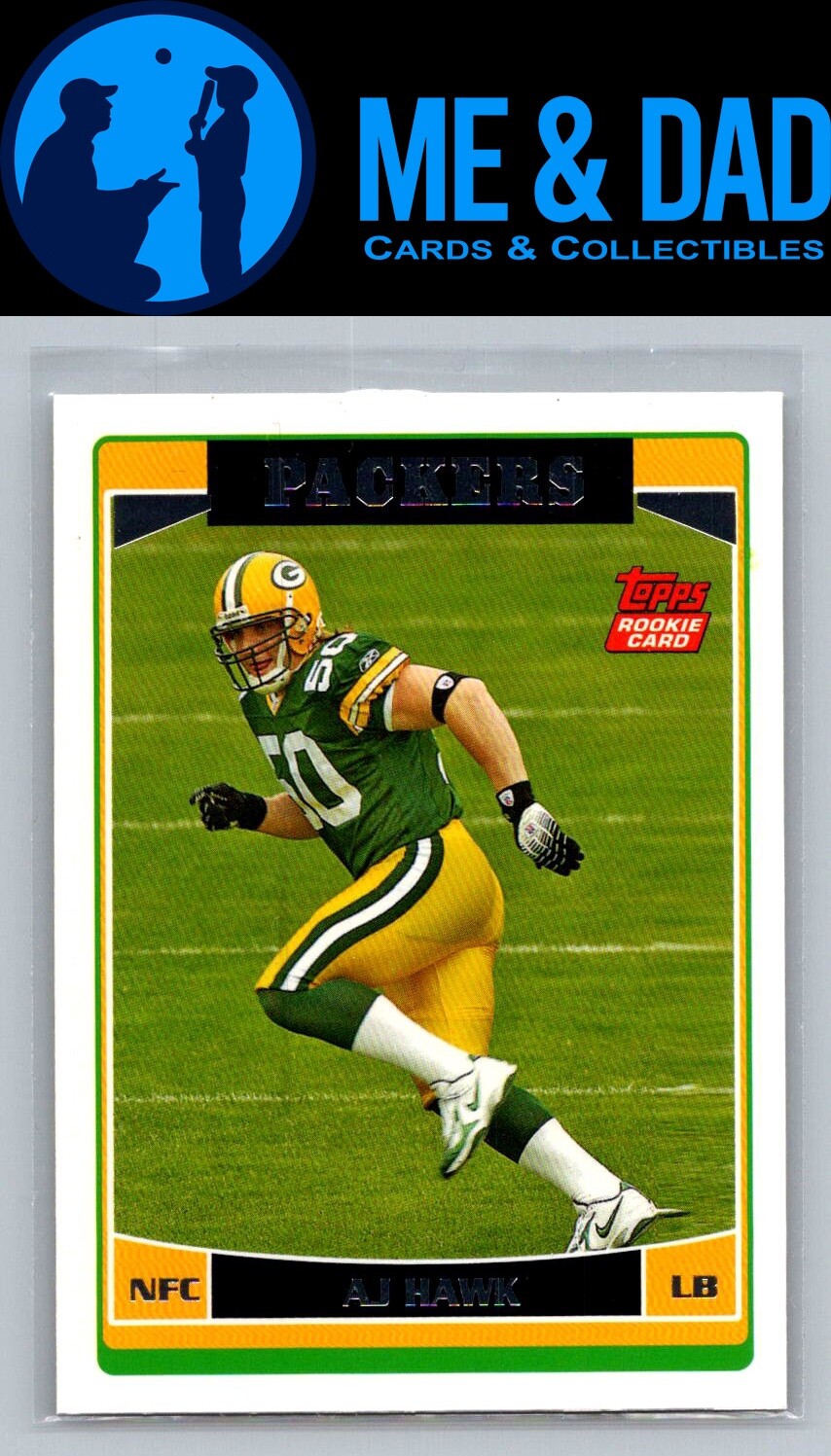 2006 Topps Green Bay Packers #GB6 A.J. Hawk