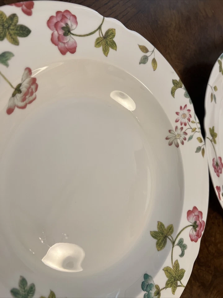 Spode SOPHIA Deep Dish Dinner Plates Set of 2 New - Image 4 of 4