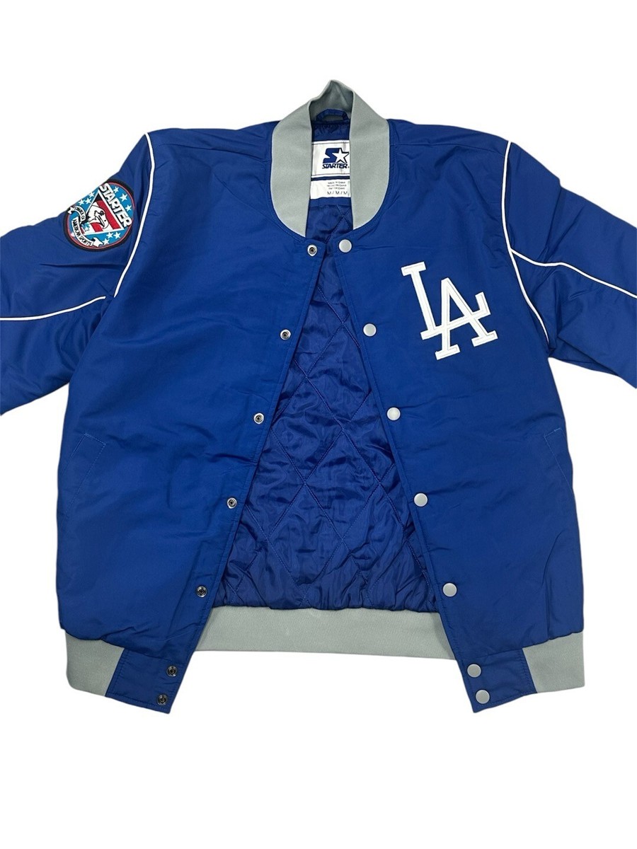 Los Angeles Dodgers ジャケット ネイビー/ベージュ mens g-iii-sports-by-carl-