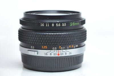 Olympus OM Zuiko Wide-Angle 28mm f/3.5 MF Lens 28 | eBay