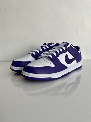 Nike Dunk Low Retro Championship (White/ Court Purple) US 12.5 DD1391-104