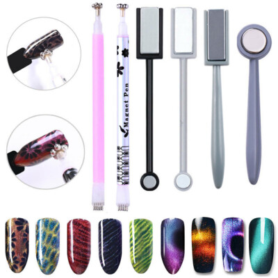 Magnet Magic Pen für Katzenauge Nageldesign Stift für Gellack UV LED 3D Nailart