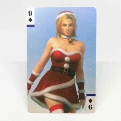 Tina 9 Spade DEAD OR ALIVE 5 Ultimate Playing Cards KOEI TECMO PS3 BOX360
