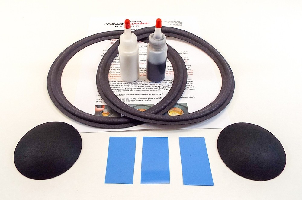 JBL 4313 4313B 10-Inch Woofer Refoam Kit Speaker Repair Free Shipping  