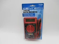 CEN-TECH 7 Function Digital Multimeter, Item 69096 , NEW