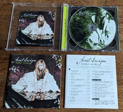 Used Avril Lavigne Goodbye Lullaby CD+DVD Japan Deluxe Edition(+5 Bonus Tracks)