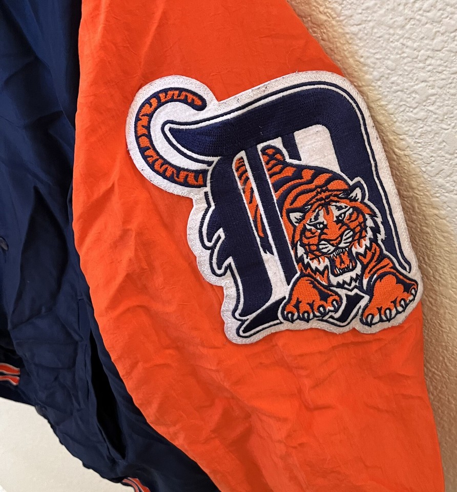 Vintage Starter Detroit Tigers Jacket Men’s Large 90’s MLB Genuine