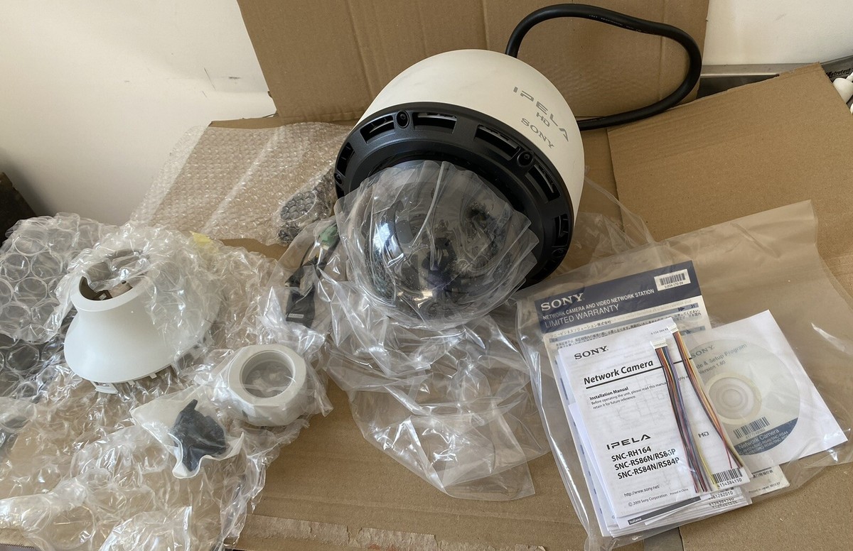 SONY Network Camera IPELA HD SNC-RH164 Sony iPela Dome Security