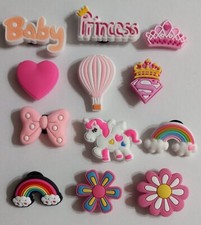 12 Pcs crocs charms for girls