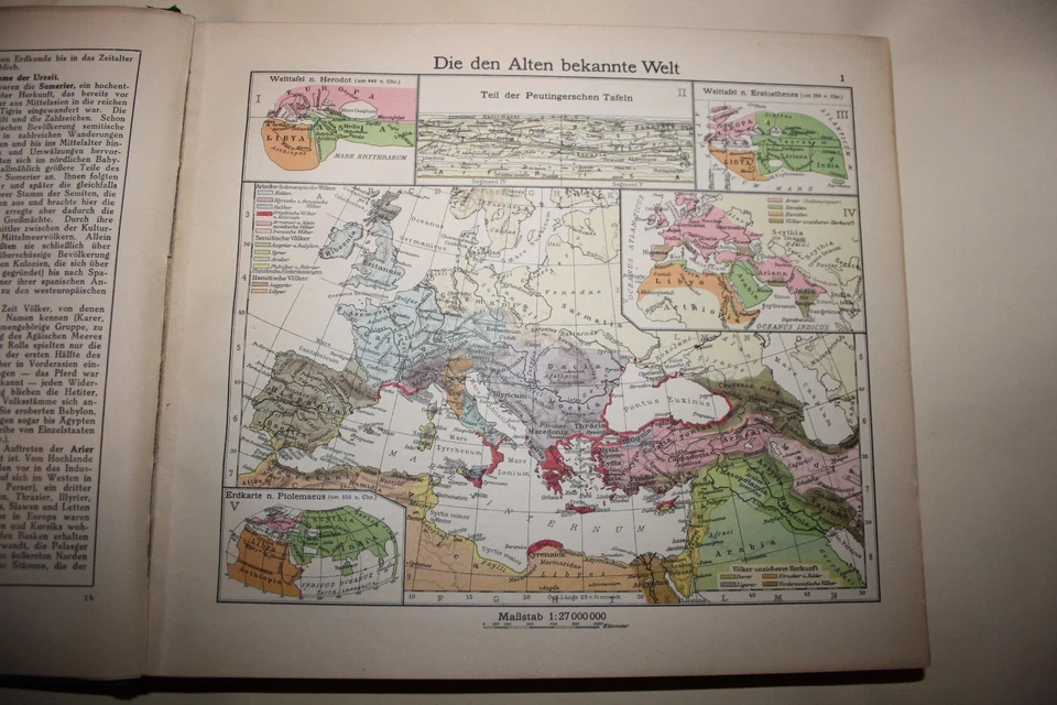World Atlas by WESTERMANN, Historical-geo- and economic atlas of the WORLD, 1928 - Image 4 of 4