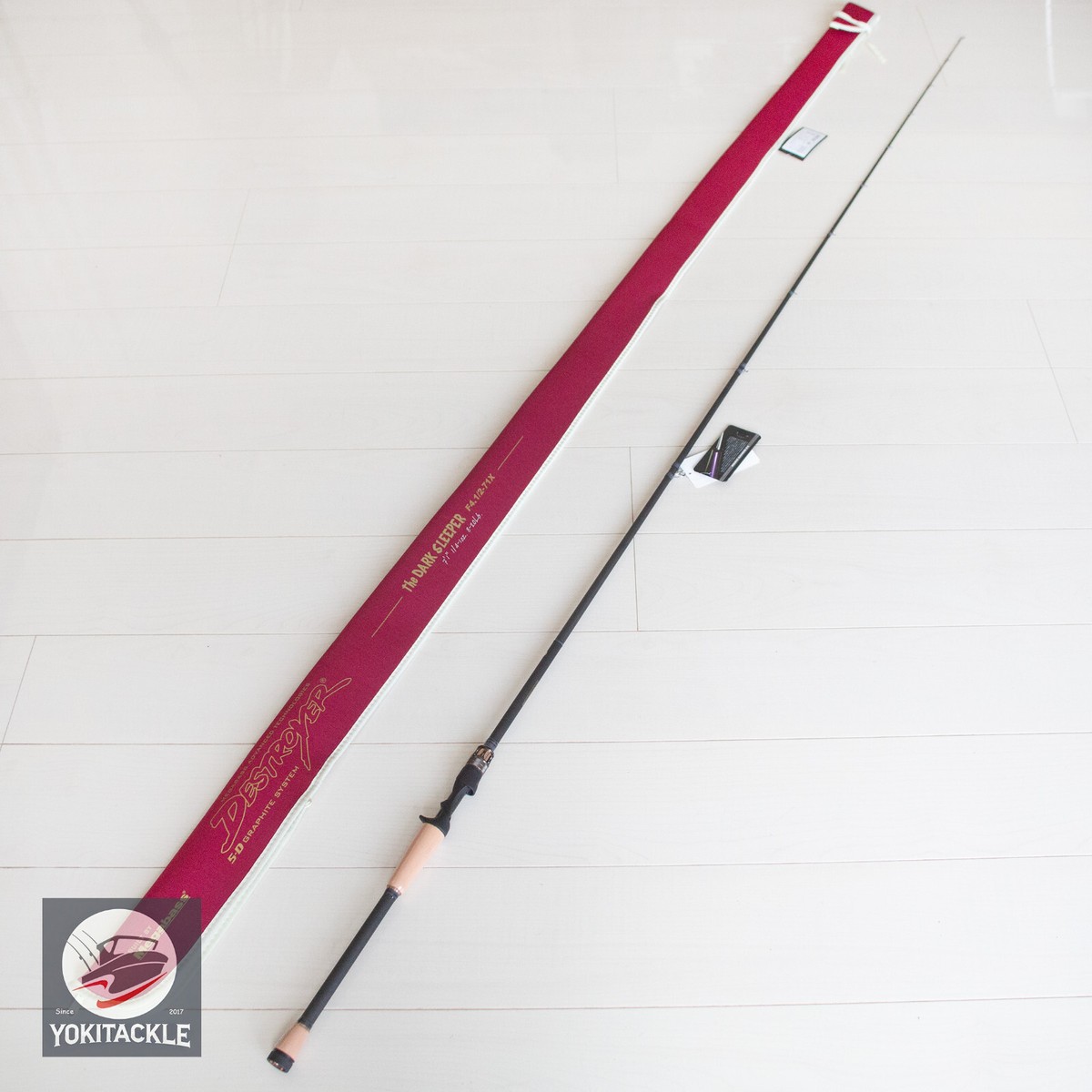 Megabass Destroyer P5 Casting Rod - Dark Sleeper (F4.1/2-71X) for