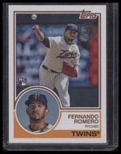 2018 Topps Update #83-50 Fernando Romero 1983 Topps Baseball 35th Anniversary