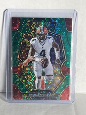 2022 Panini Select premier Green Circles Donuts Prizm /5 Deshaun Watson browns