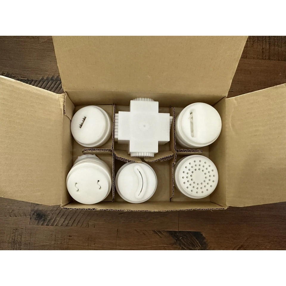 Popeils Pasta Maker Accessory Up Sell Package P400 Parts Discs and Dies -free sh - Image 2 of 3