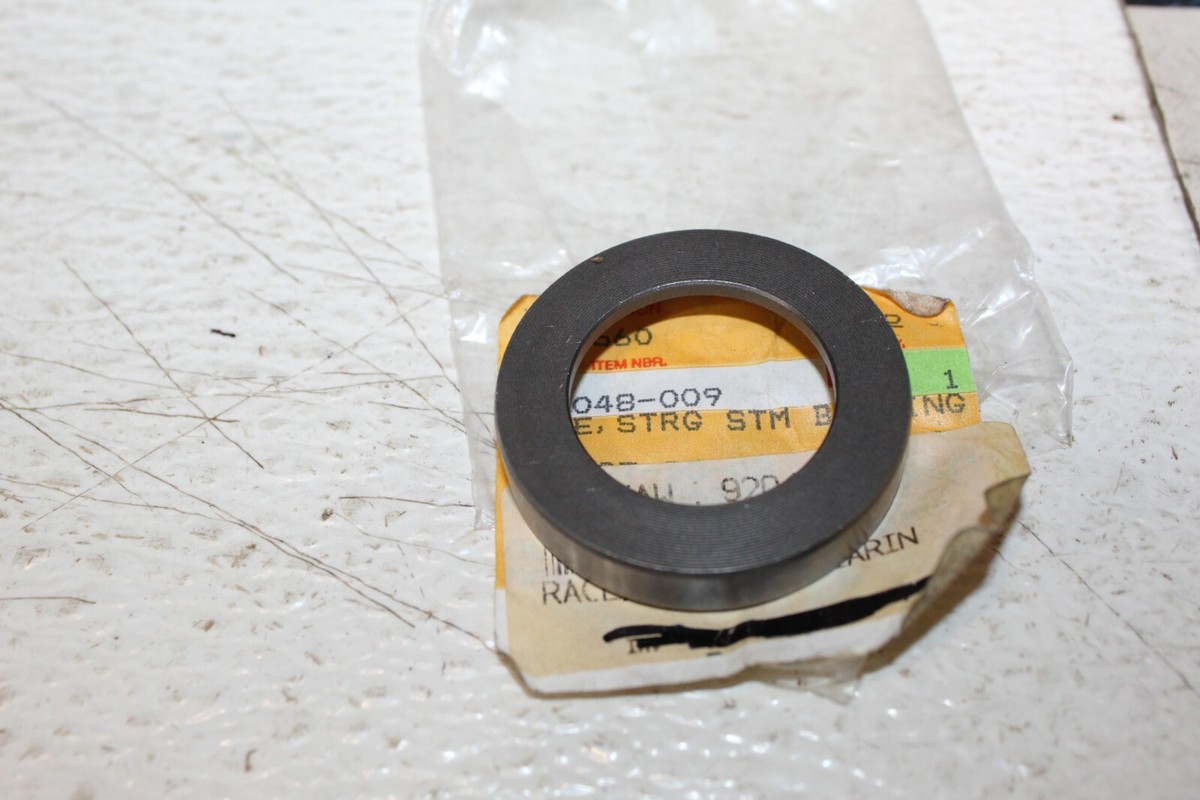 OEM KAWASAKI STEERING STEM BEARING RACE FITS KE125, KX80 # 92048