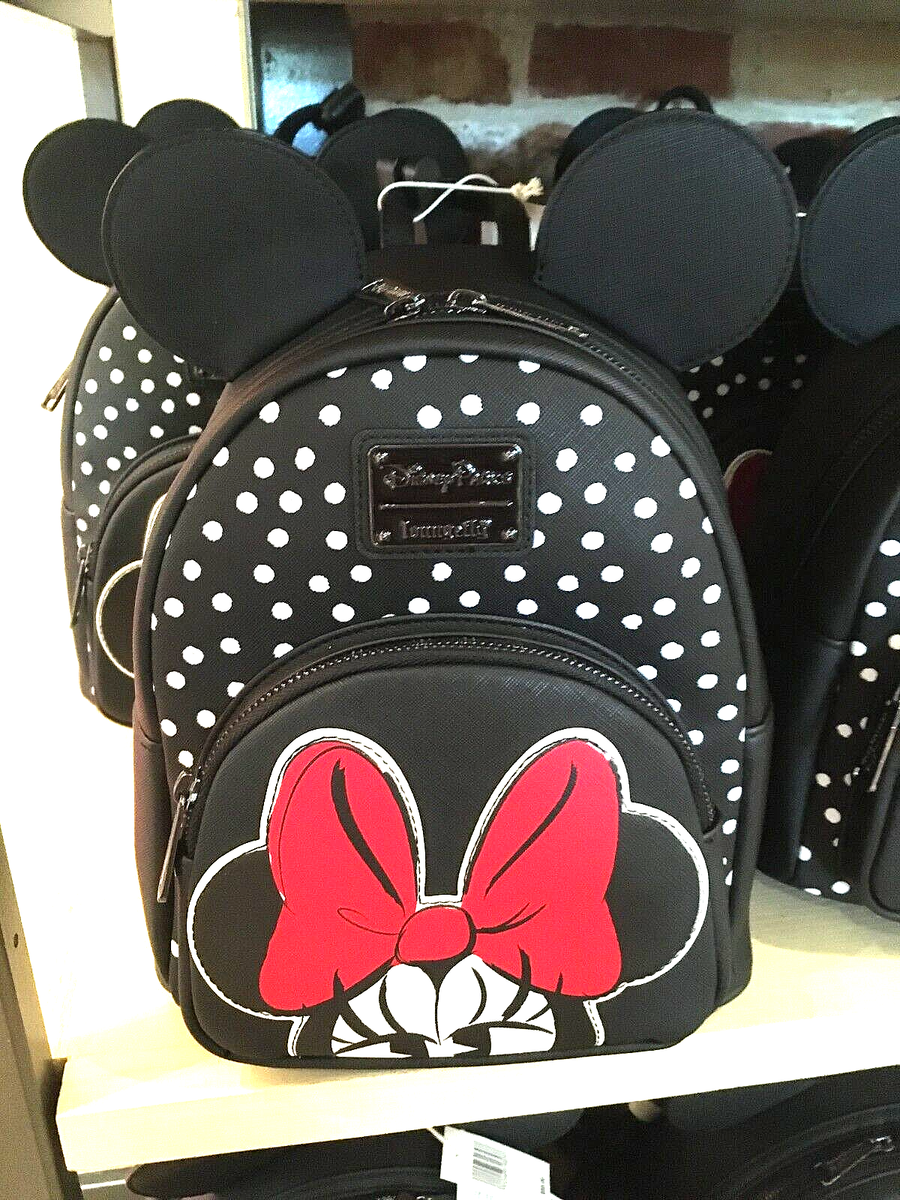 Loungefly Black Backpack with Red and White Accents Spider-Gwen Loungefly Mini Backpack - SuperHeroStuff main image 4