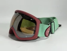 VonZipper Shift Into Neutral Adult Snowmobile Goggles - Maroon/Persimmon Chrome