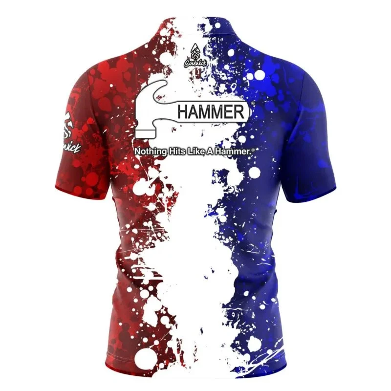 Hammer Patriot Quick Ship CoolWick Bowling Jersey