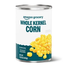 , Canned Whole Kernel Corn, 15.25 Oz (Previously Amazon Fresh, Packaging May Var