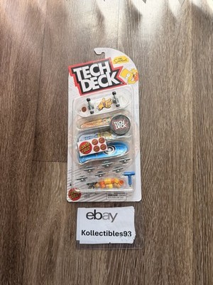 Tech Deck The Simpsons Santa Cruz Skateboards Fingerboards 4 Pack New Sealed