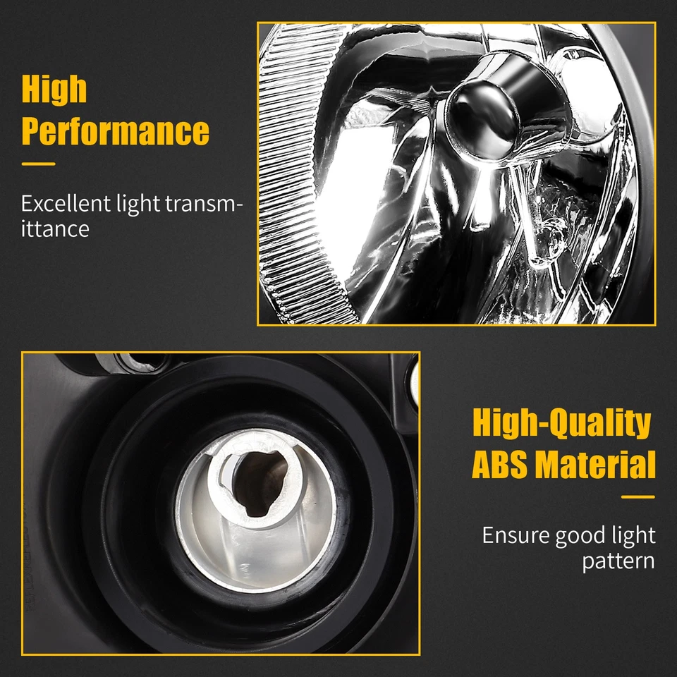 Pair For 2011-2020 Dodge Grand Caravan 2008-2016 Town&Country Headlights - Imagem 3 de 4