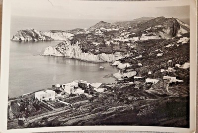 INSEL PONZA - PANORAMA VON FRAZ. LE FORNA E FORTE PAPA alte Postkarte