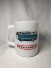 New ListingVintage Electrolux Milk Glass Mug Retro Vacuum Cleaner AdvertisingCHAMP Slogan