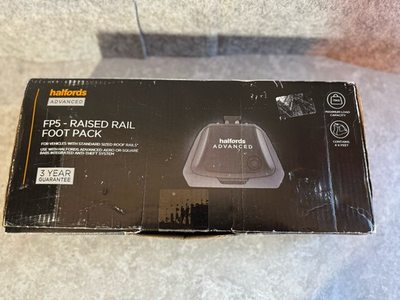#ad #ad Halfords Advanced FP5 Raised Rail Foot Pack Pack of 4 Foot GBP 52.95