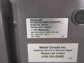 1985 Rare Nintendo NES Control Deck Console W Games Bundle Nintendo Box