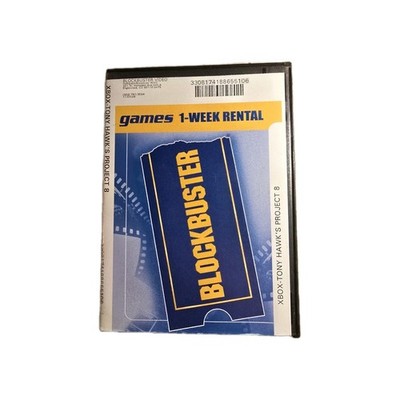Blockbuster Xbox Rental Case - Tony Hawk Project 8 - NO GAME