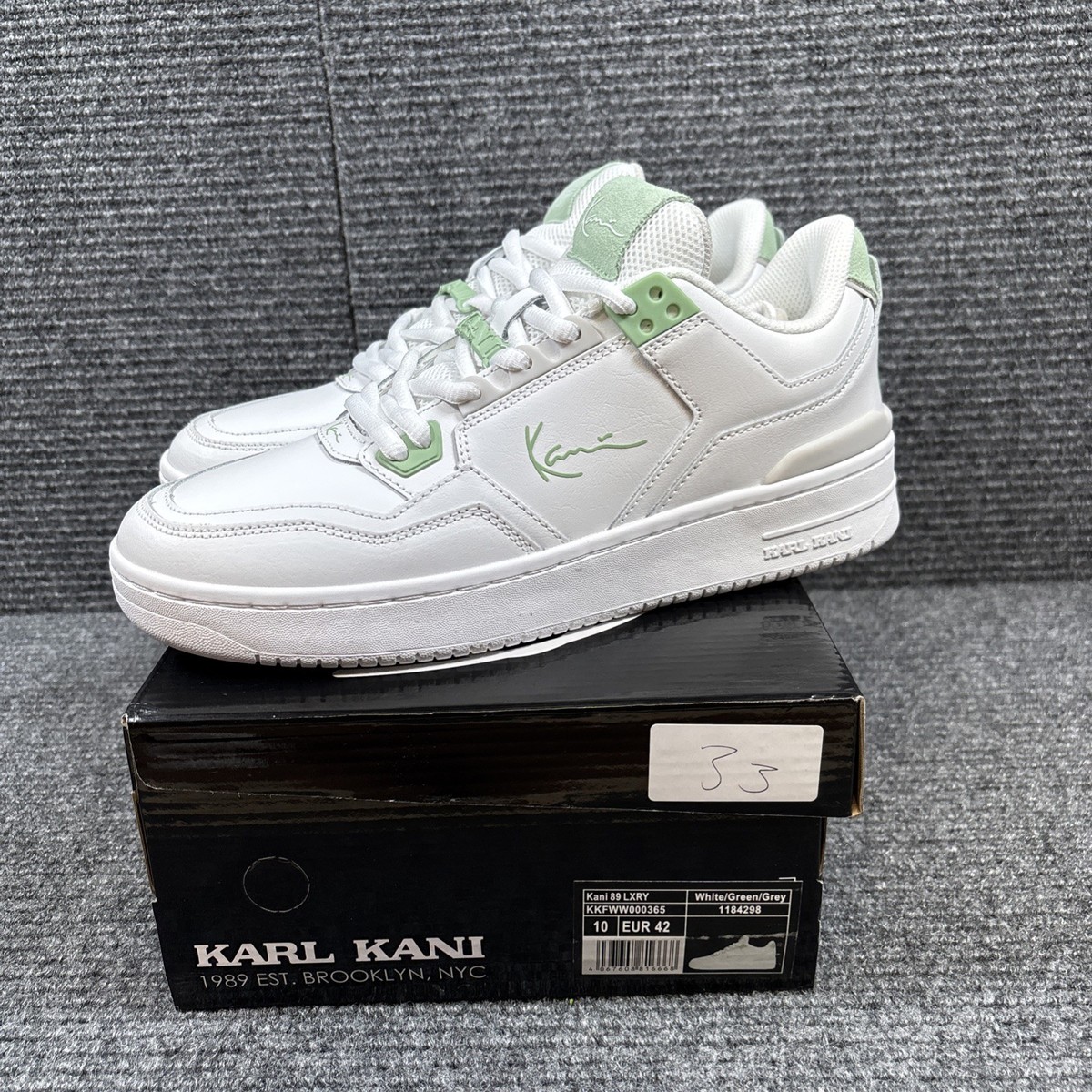 Karl Kani 89 LXRY Athletic Shoes women Size 10, KKFWM000365, Fire 