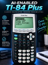 ChatGPT Calculator, Texas Instruments TI-84 Plus with ChatGpt + WiFi