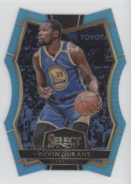 2016-17 Panini Select Premier Level Blue Prizm 110/199 Kevin Durant #116