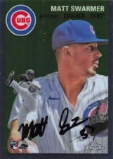 2023 Topps Chrome Platinum Anniversary #29 Matt Swarmer EX Excellent RC Rookie C